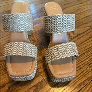 Beach by Matisse Block Heel Sandals in Cognac